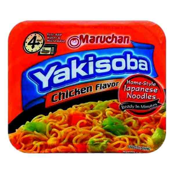 MARUCHAN SOUP YAKISOBA CHICKEN NOODLE 4oz