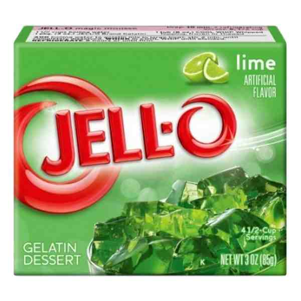 JELLO GELATIN LIME 3oz