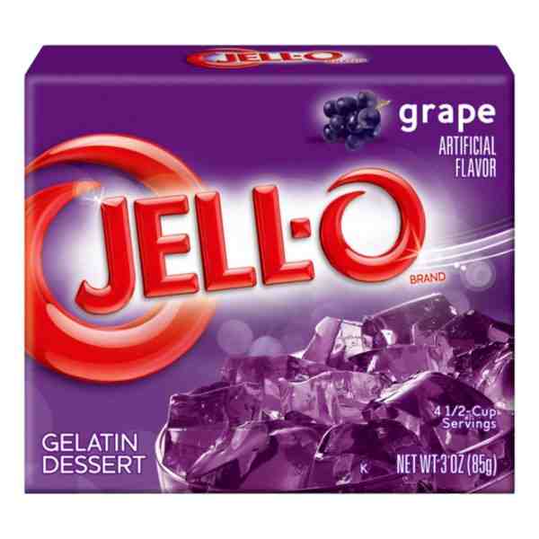 JELLO GELATIN GRAPE 3oz