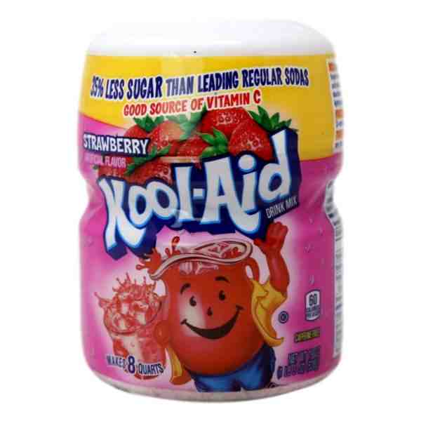 KOOLAID DRINK MIX STRAWBERRY 19oz 538gr