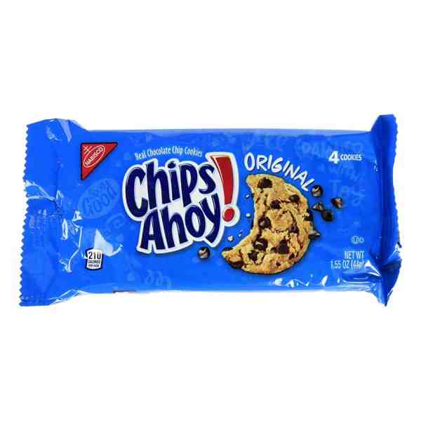 CHIPS AHOY 4 COOKIES SINGLE SERVE