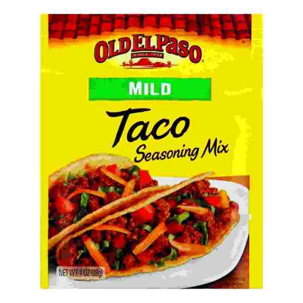 OLD EL PASO TACO SEAS MX MILD 1oz