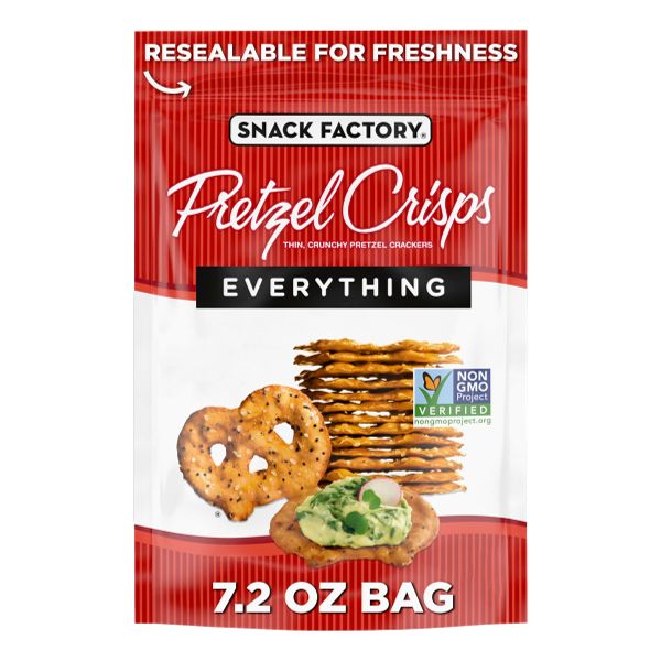 SNACK PRETZEL CRISP EVERYTHING 7.2oz