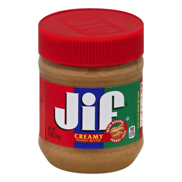 JIF PEANUT BUTTER CREAMY 12oz