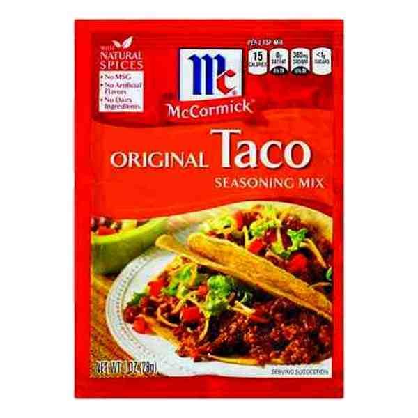 MC CORMICK ORIGINAL TACO SEASONING MIX 1oz