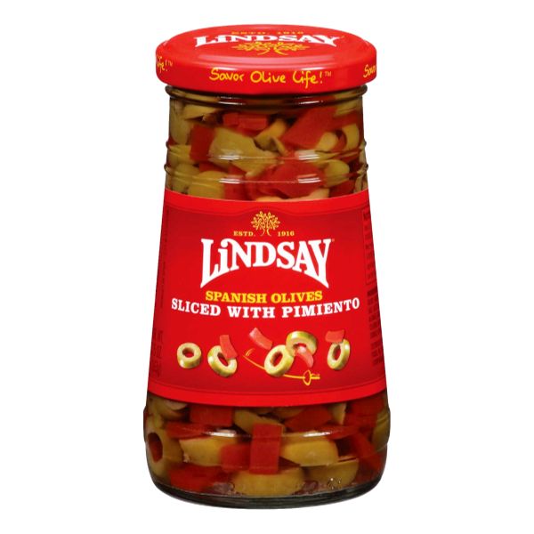 LINDSAY SALAD OLIVES 6 oz