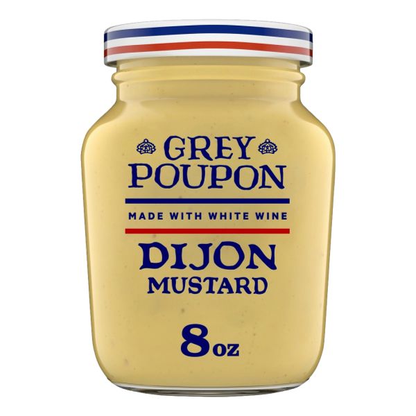GREY POUPON DIJON MUSTARD 8oz