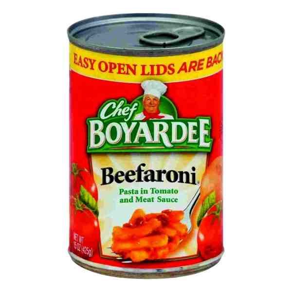 CHEF BOYARDE DINNER BEEFARONI 15oz