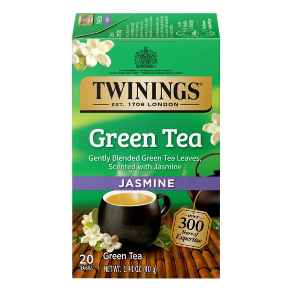 TWININGD GREEN JASMINE TEA 20 CT