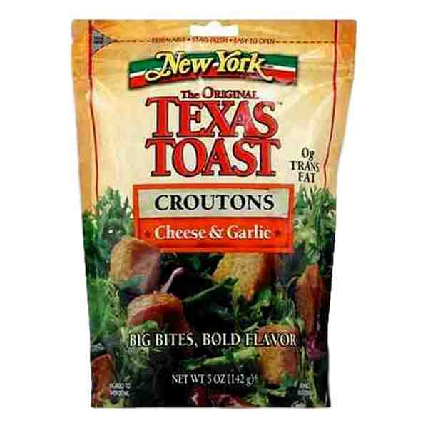 NEW YORK TEXAS TOAST CHEESE GARLIC CROUTON 5oz