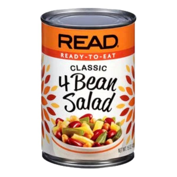 READ FOUR FOUR BEAN SALAD 15 OZ