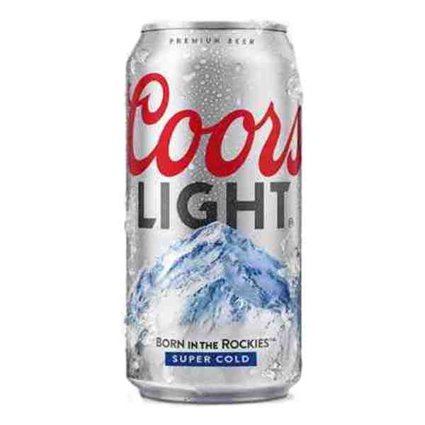 COORS LIGHT CAN 12oz