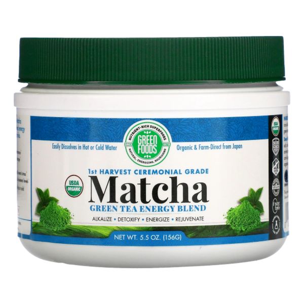 GREEN FOODS MATCHA GREEN TEA 5.5 oz