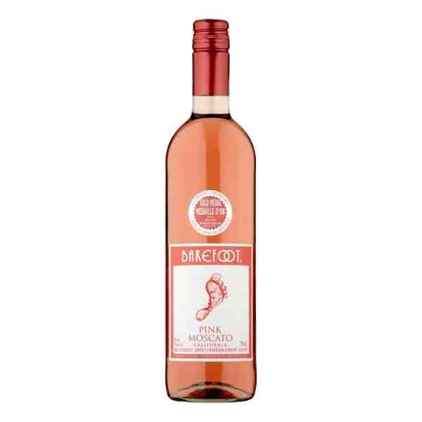 BAREFOOT PINK MOSCATO 750ml