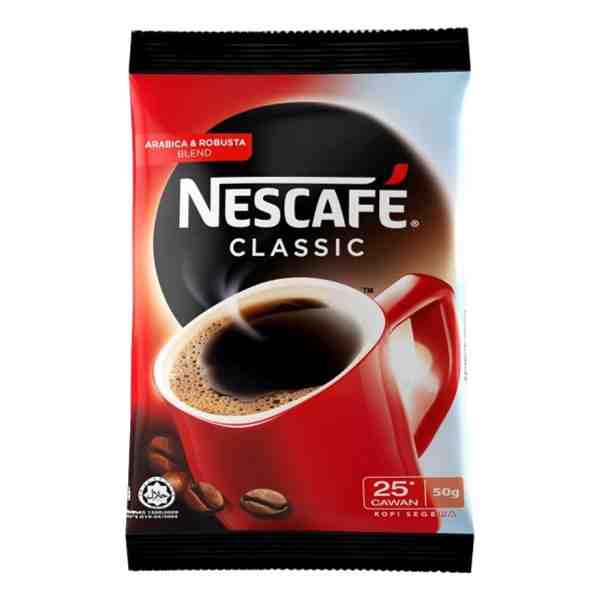 NESCAFE CLASSIC POUCH 50gr xxCBxx