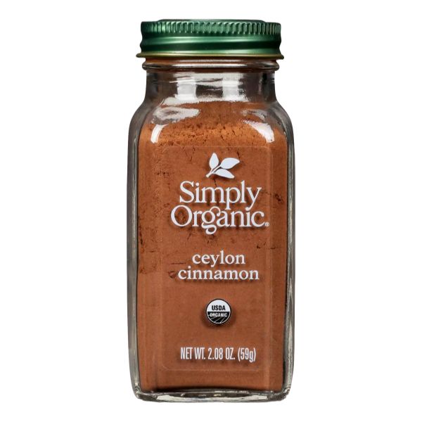 SIMPLY ORGANIC CEYLON CINNAMON 2.08oz