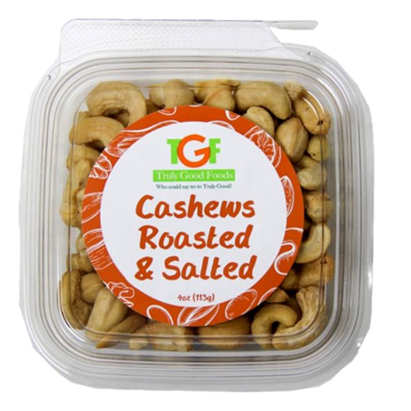 TGF CASHEWS ROASTED & SALTED 4OZ