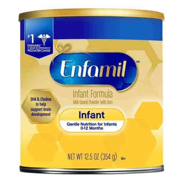 ENFAMIL INFANT FORMULA 0-12M WITH IRON 12.5oz YELLOW