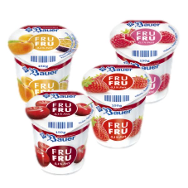 BAUER YOGURT DESSERT ASSORTED 100GR