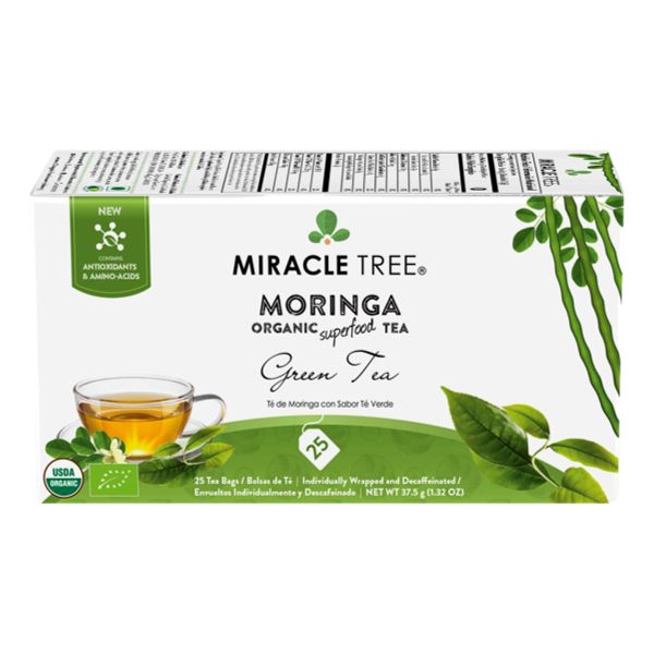 MORINGA GREEN TEA 25 BAGS