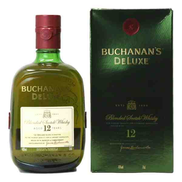 BUCHANAN DELUXE WHISKEY 12 YO 750ml
