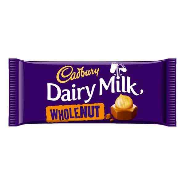 CADBURY WHOLE NUT 120GR