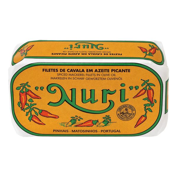 NURI SPICED MACKEREL FILLET 125gr/4 oz