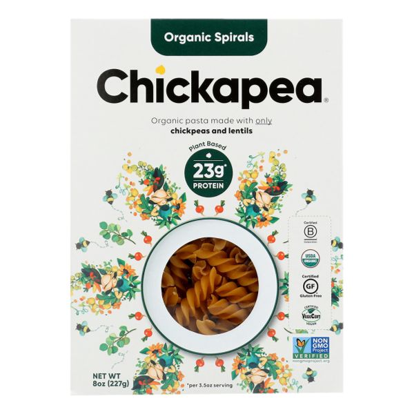 CHICKPEA PASTA SPIRAL 8 oz