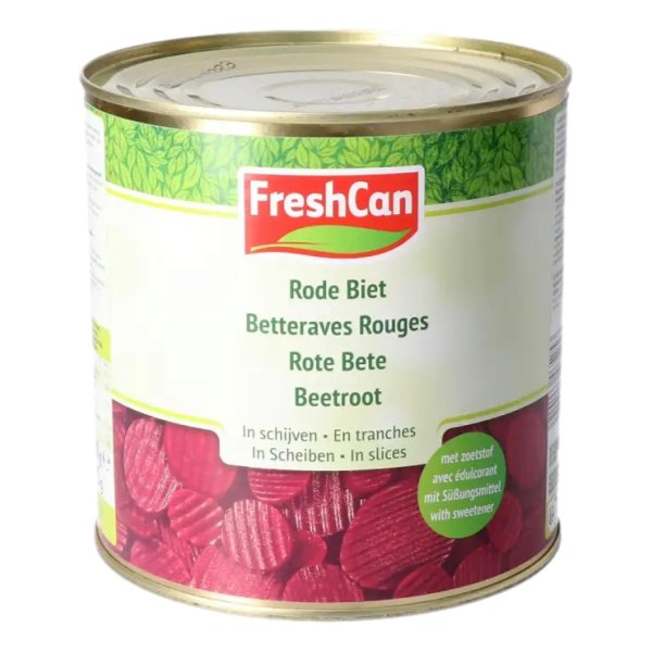 FRESHCAN BEETROOT SLICES 2500 GR