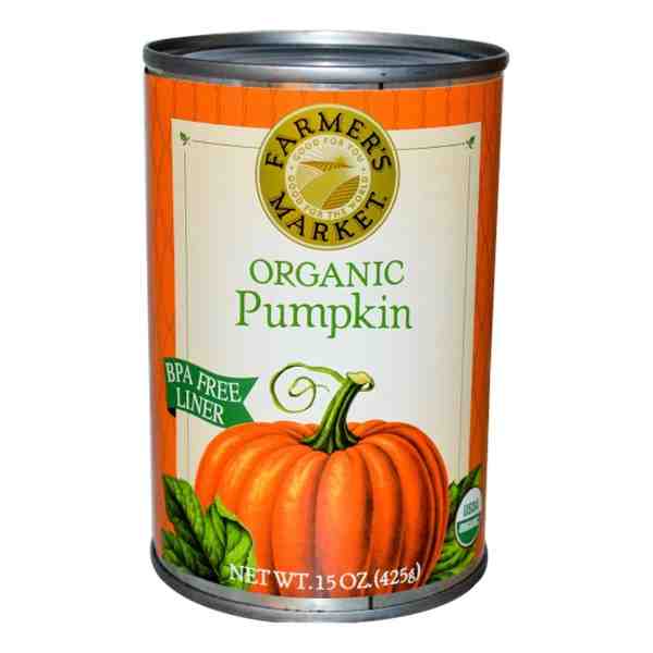 FARMER ORGANIC PUMPKIN CANNED 15oz
