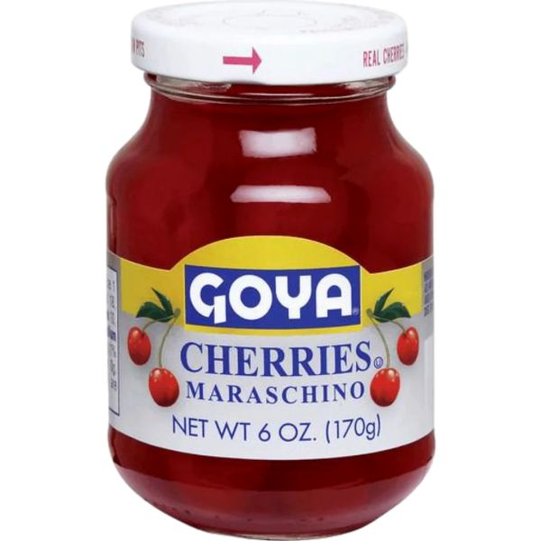 GOYA RED PLAIN CHERRIES MARASC 10 OZ