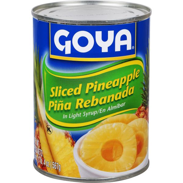 GOYA PINEAPPLE SLICED 20 OZ