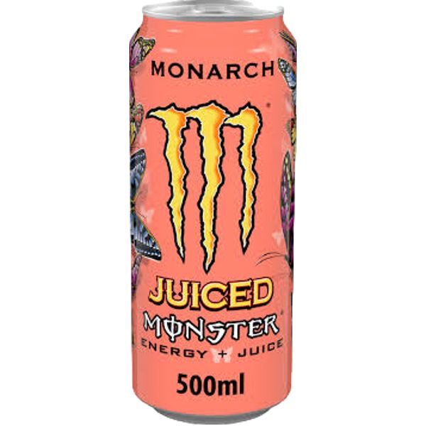 MONSTER ENERGY DRINK MONARCH JUCE 16oz 500ml