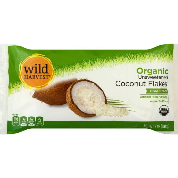 WH ORGANIC COCONUT FLAKES 7oz