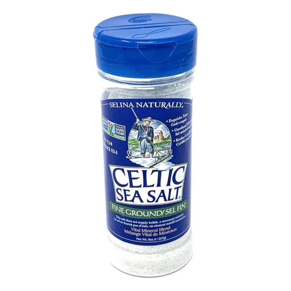 CELTIC SEA SALT FINE GROUND SHAKER 8 OZ