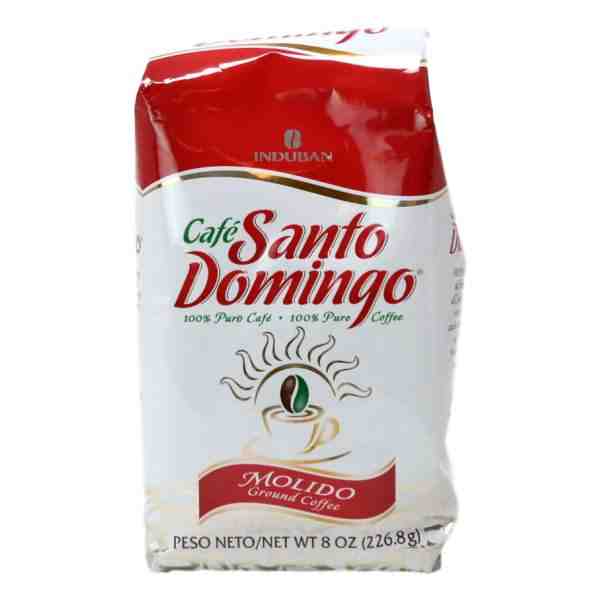 SANTO DOMINGO ROASTED GROUND COFFEE PACKAGE 8oz xxCBxx