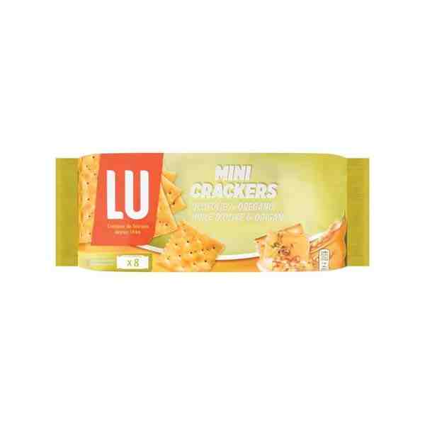 LU CRACKERS OLIJFOLIE EN OREGANO 250gr Pak