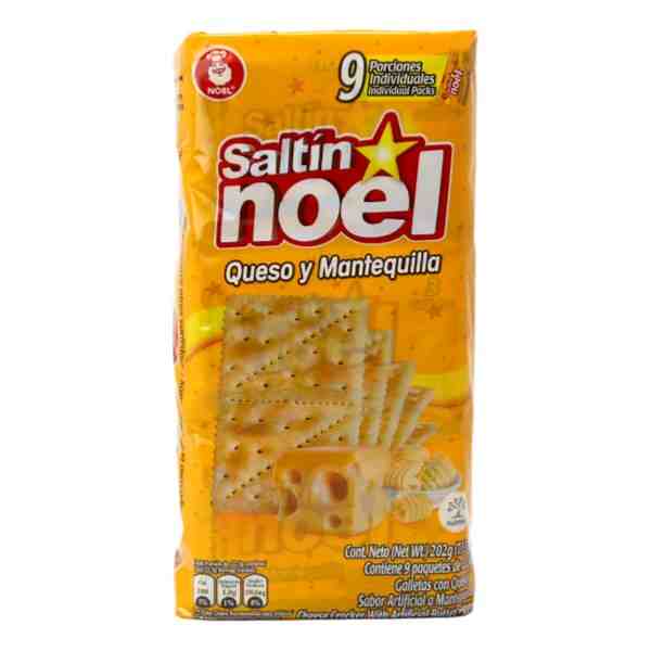 NOEL SALTIN QUESO & MANTEQUILLA 202gr