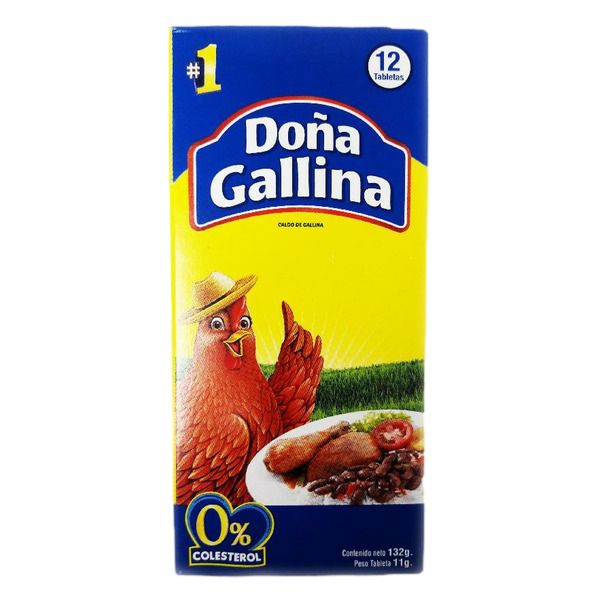 DONA GALLINA BOUILLONS 12 CUBOS
