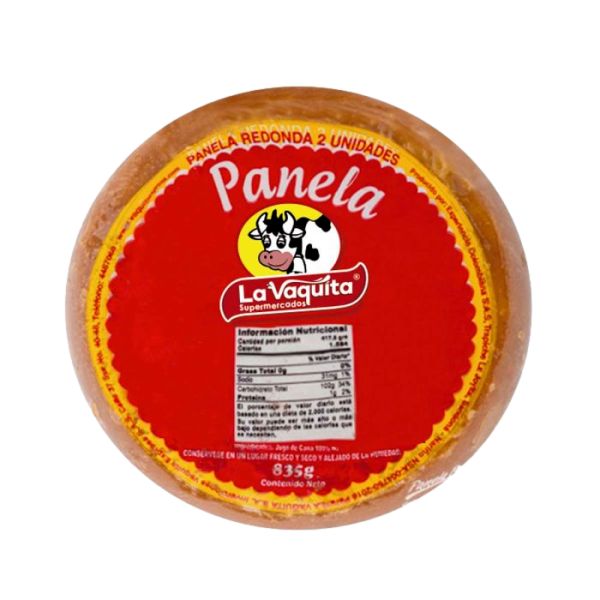 LA VAQUITA PANELA REGIONAL 835 GR 2 UN
