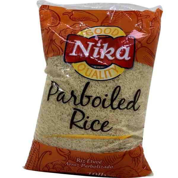 NIKA PARBOILED RICE 10lbs xxCBxx