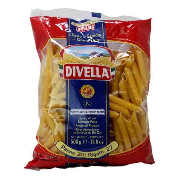 DIVELLA 27 PENNE ZITI RIGATE 500gr