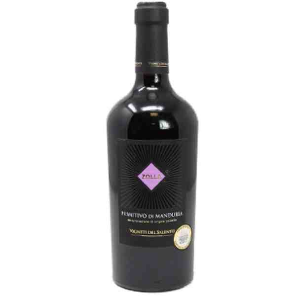 ZOLLA PRIMITIVO DI MANDURIA 750ml