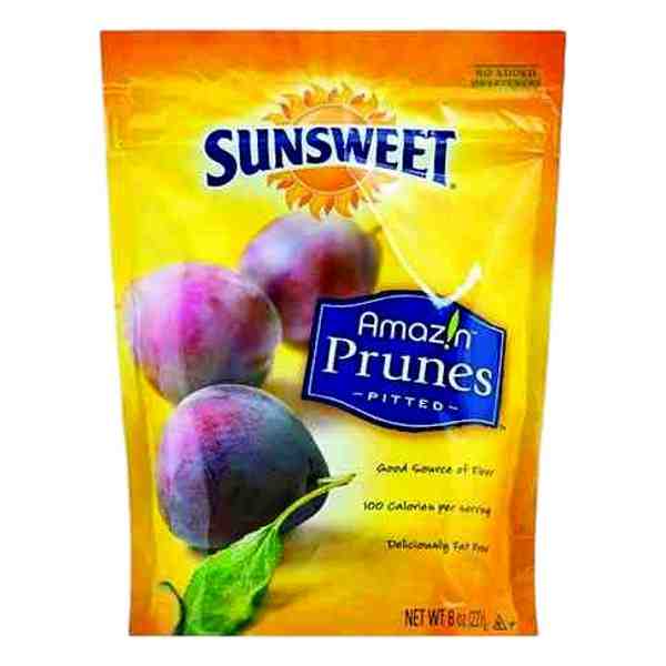 SUNSWEET PITTED PRUNES POUCH 8oz