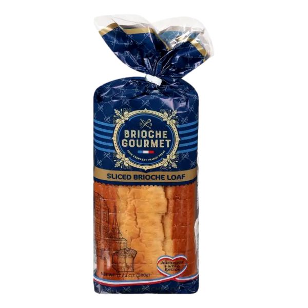 BRIOCHE GOURMET SLICED BRIOCHE LOAF 17.64OZ