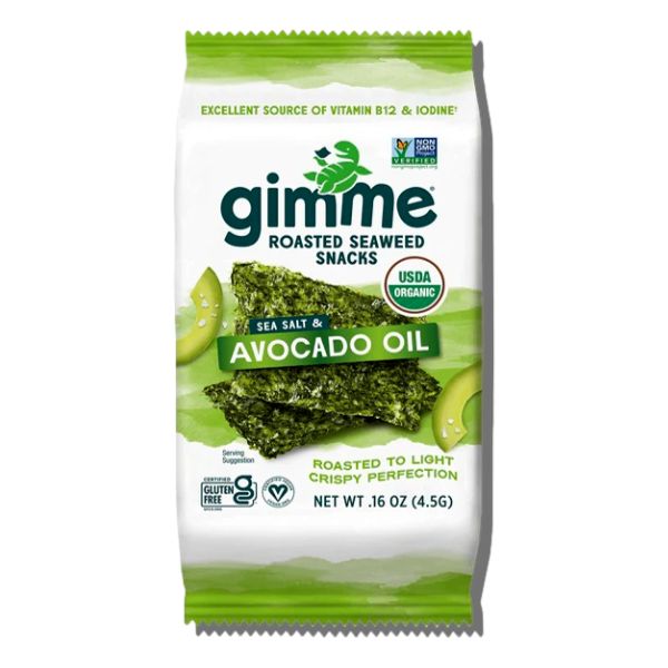 GIMM1 SEAWEED SEA SALT AVO OIL ORG 6 PACK 0.95 OZ