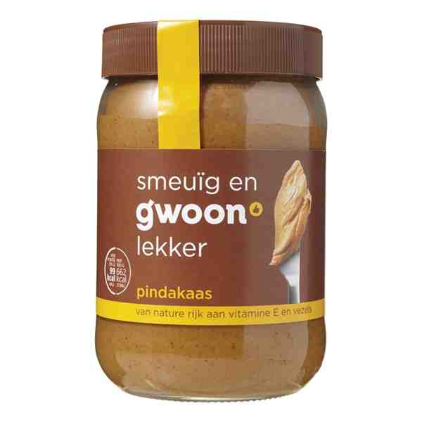GWOON PINDAKAAS 600gr