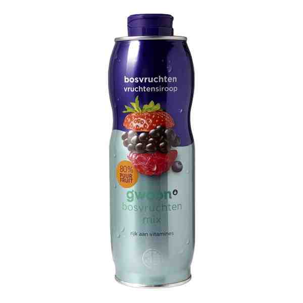 GWOON SIROOP BOSVRUCHTEN 750ml