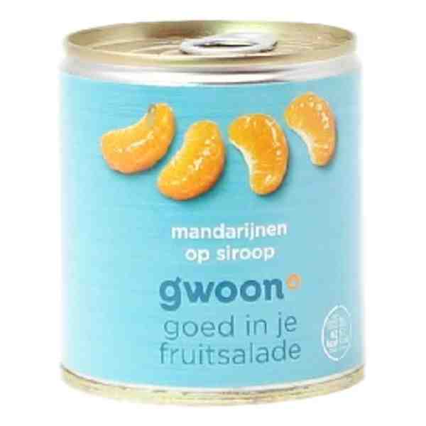 GWOON MANDARIJNEN OP SIROOP
