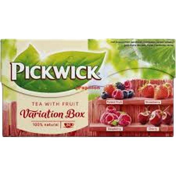 PICKWICK VARIATIE BOX RED 20 ST